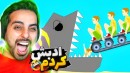 بچه فامیلو ادب کردم  دیوونه خونه کامیکس Happy Wheels
