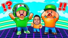 خارجیارو دیوونه کردیم  سخت ترین مپ دنیا Stumble guys