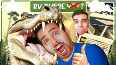 مسافرت طولانی چالشی  رسیدیم غار تاریک مرگ 5