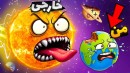 روبلاکس اما کره زمین بودم  سیاره های خارجی رو ترکوندم roblox