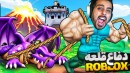 روبلاکس زامبی  با اختراع تسلا از قلعه دفاع کردم roblox