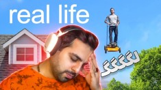 بازی و انیمیشن در مقابل زندگی واقعی !! اگر تو زندگی لگ داشتیم افتضاح بود