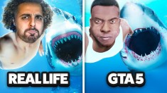 جی تی ای در مقابل زندگی واقعی !! همه چیز برعکس اتفاق افتاد