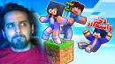 ماینکرافت اما همه چیز از یه بلاک شروع شد !! ماینکرفت ماین کرافت Minecraft
