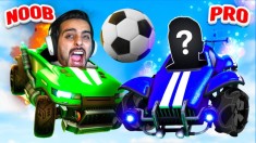 فوتبال ماشینی  راکت لیگ همرو ترکوندم و برنده شدیم